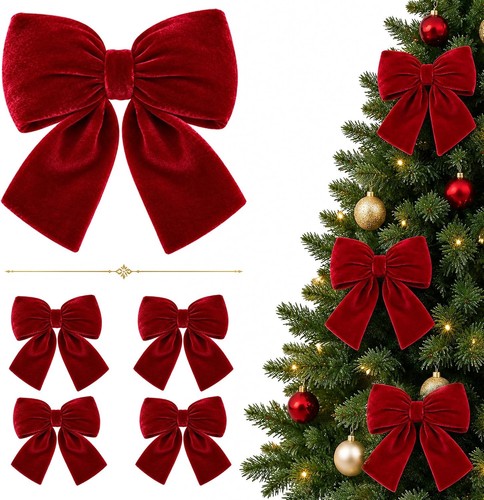 4stück weihnachtsschleifen - 4stück,