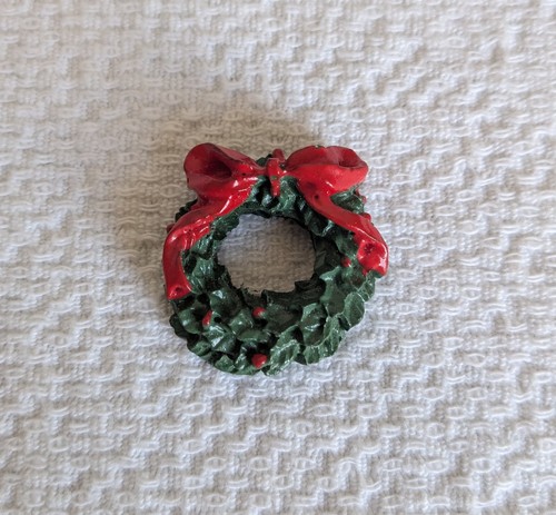 Adventskranz mit schleife mini - schleife,