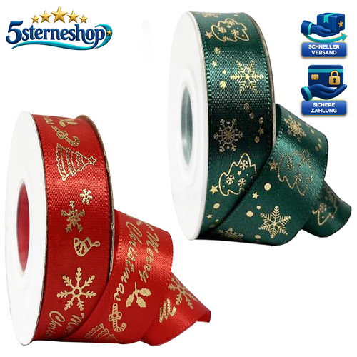 Schleifenband weihnachten 20mm - weihnachten,