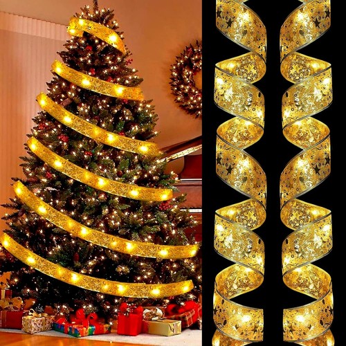 Weihnachtsband deko 5m - weihnachtsband,