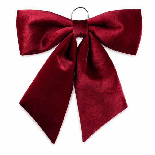 Weihnachtsschleife rot 2x52cm