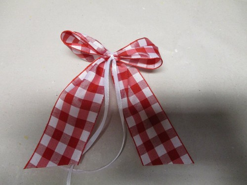 Deko schleifen rot weiß - deko,