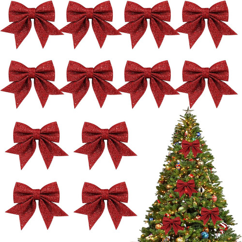 Stück weihnachtsschleifen - 12,
