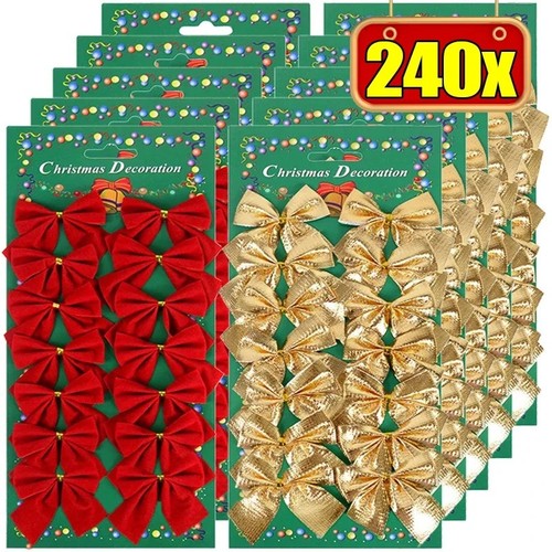 Schleifen weihnachtsbaum deko - schleifen,