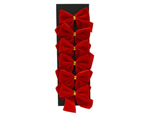 Schleifen 6cm polyester - 6cm,