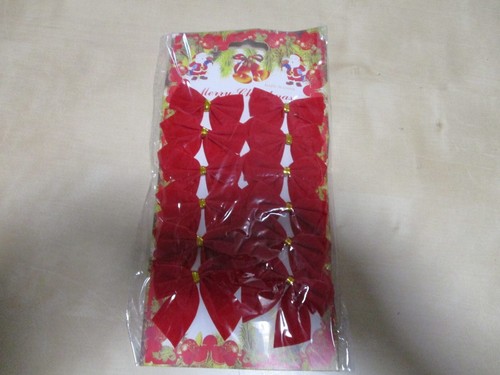 Deko schleifen rot - 12,