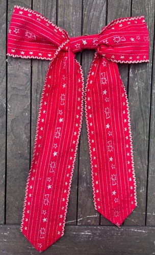 Rote golden bestickte - rote,