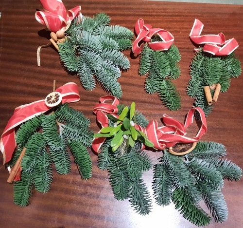 Verschiedene adventszweige mit - adventszweige,