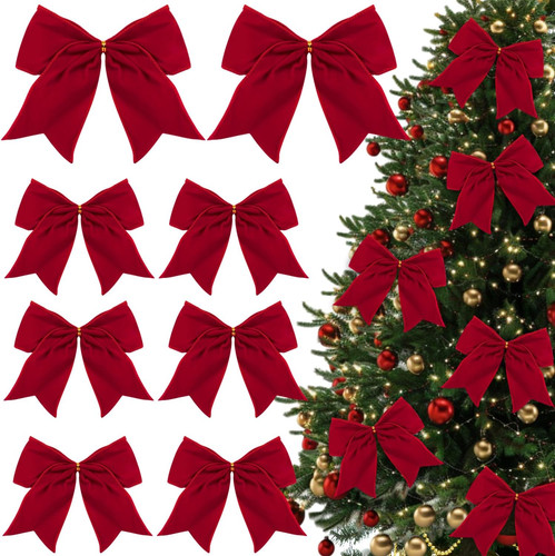 Weihnachtsschleifen set - weihnachtsschleifen, 12