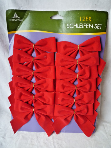 Schleifen 12er set cm - schleifen,