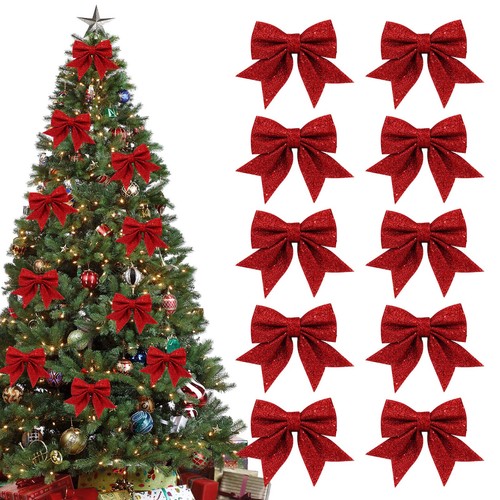 Weihnachtsbaum schleifen rote - weihnachtsbaum,