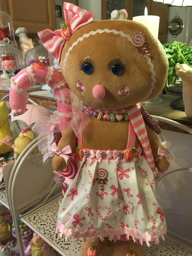 Lebkuchenmädchen candystange - lebkuchenmädchen,